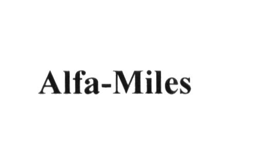 ALFA-MILES ALFAMILES ALFAMILES ALFA MILES ALFA-MILEALFA-MILE