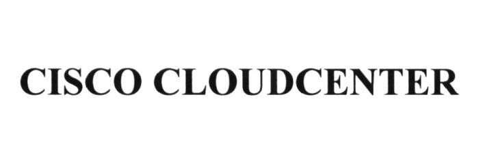 CISCO CLOUDCENTER CLOUDCLOUD