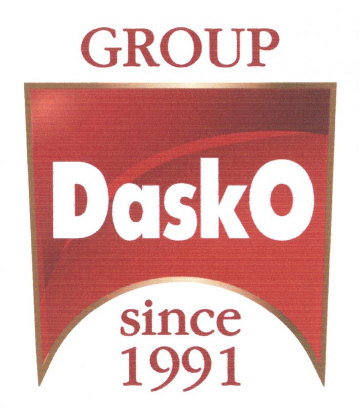 DASKO GROUP SINCE 1991 DASKO DASK DASK