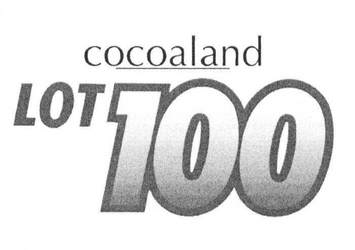 COCOALAND LOT 100 COCOALAND LOT COCOACOCOA