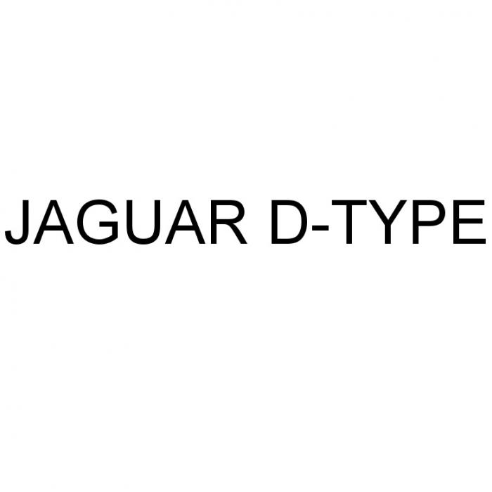 JAGUAR D-TYPE DTYPE DTYPE TYPETYPE