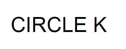 CIRCLE K CIRCLEK CIRCLEK