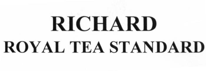 RICHARD ROYAL TEA STANDARDSTANDARD