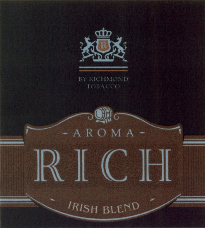 RICH BY RICHMOND TOBACCO AROMA IRISH BLEND RICHMOND
