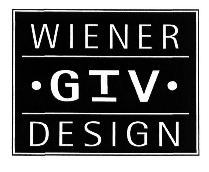 WIENER GTV DESIGNDESIGN