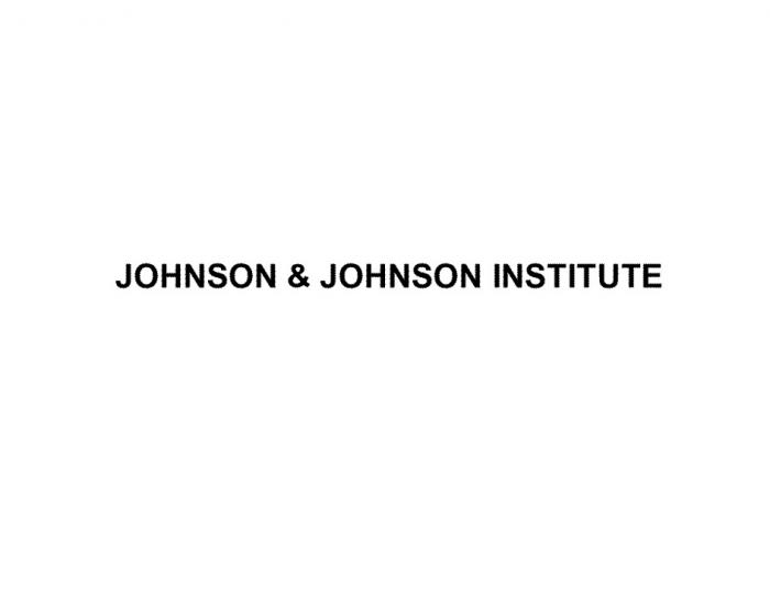 JOHNSON & JOHNSON INSTITUTE JOHNSON