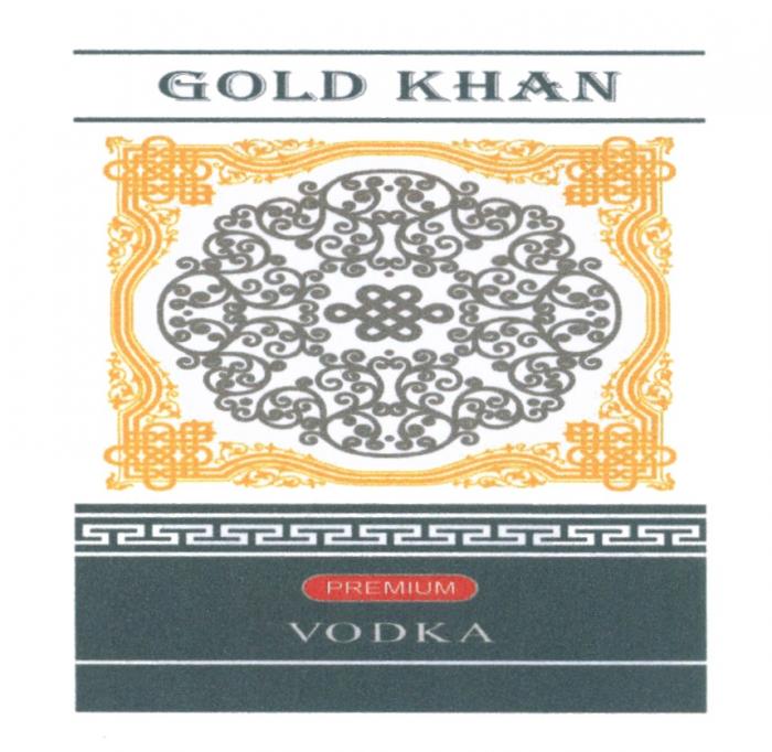 GOLD KHAN PREMIUM VODKAVODKA