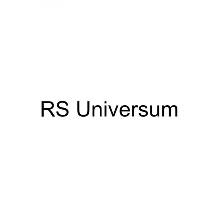 RS UNIVERSUMUNIVERSUM