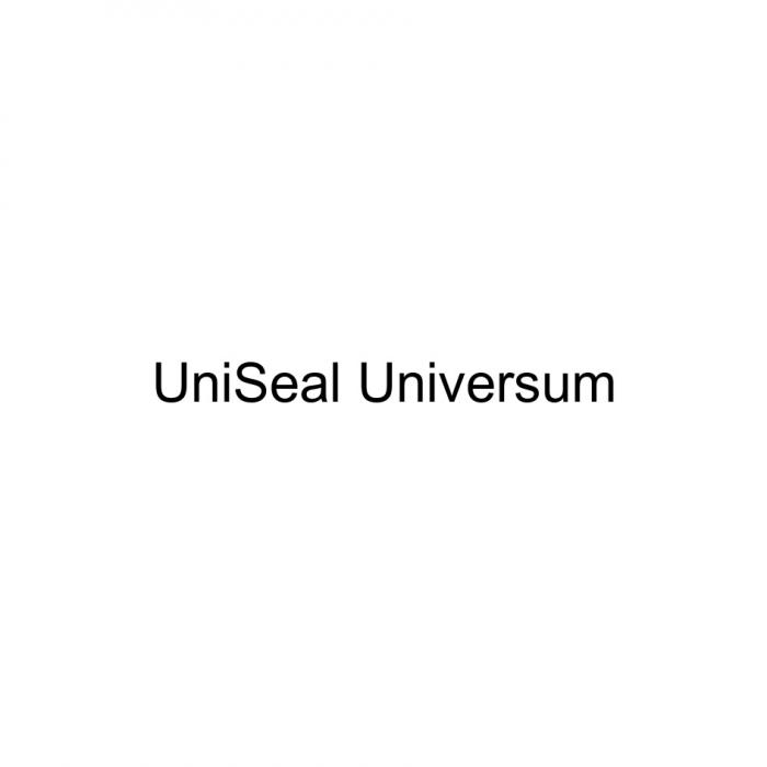 UNISEAL UNIVERSUM UNISEAL UNI SEALSEAL