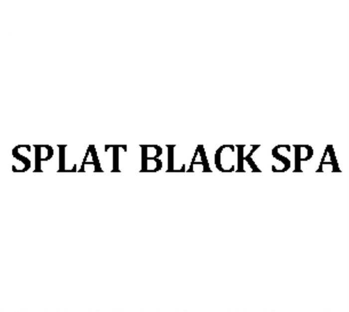 SPLAT BLACK SPA SPLAT