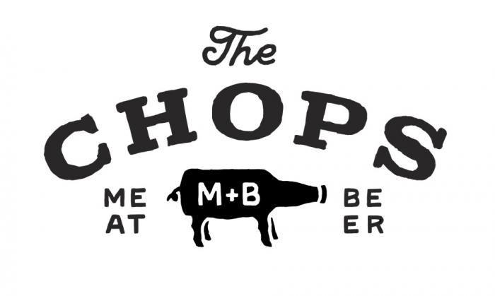 THE CHOPS MEAT M+B BEER ME AT BE ER MBM+B MB