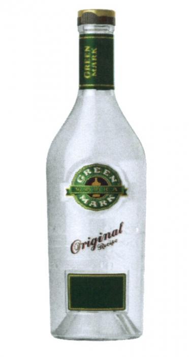 GREEN MARK VODKA ORIGINAL RECIPE PREMIUM GRAIN SPIRITSPIRIT