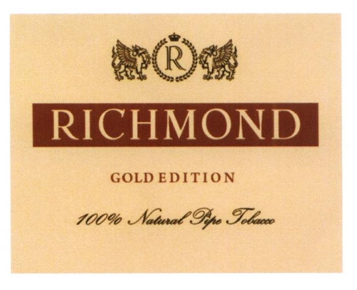 RICHMOND GOLD EDITION 100% NATURAL PIPE TOBACCO RICHMOND