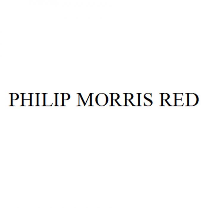 PHILIP MORRIS RED PHILIPMORRIS PHILIP MORRIS PHILIPMORRIS