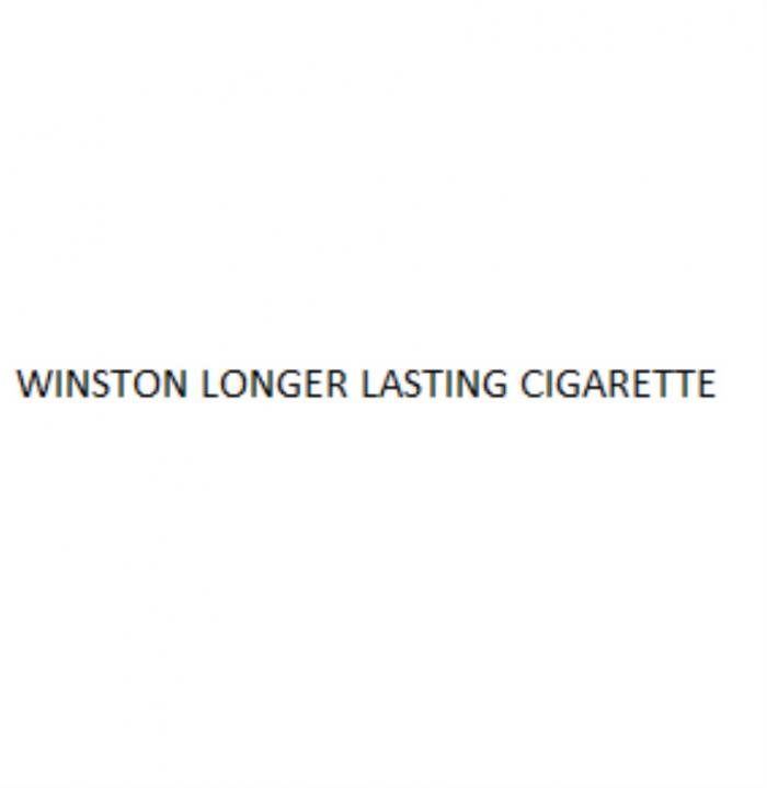 WINSTON LONGER LASTING CIGARETTE WINSTON