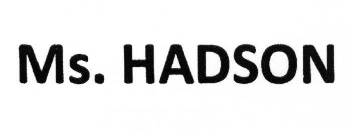 MS. HADSON HADSON MS.HADSON MSHADSON MSMS