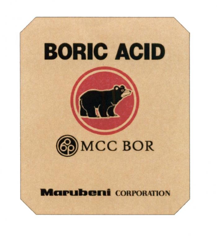 BORIC ACID MCC BOR MARUBENI CORPORATION BORICACID MCCBOR MARUBENI MCCBOR