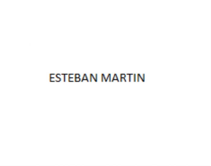 ESTEBAN MARTINMARTIN