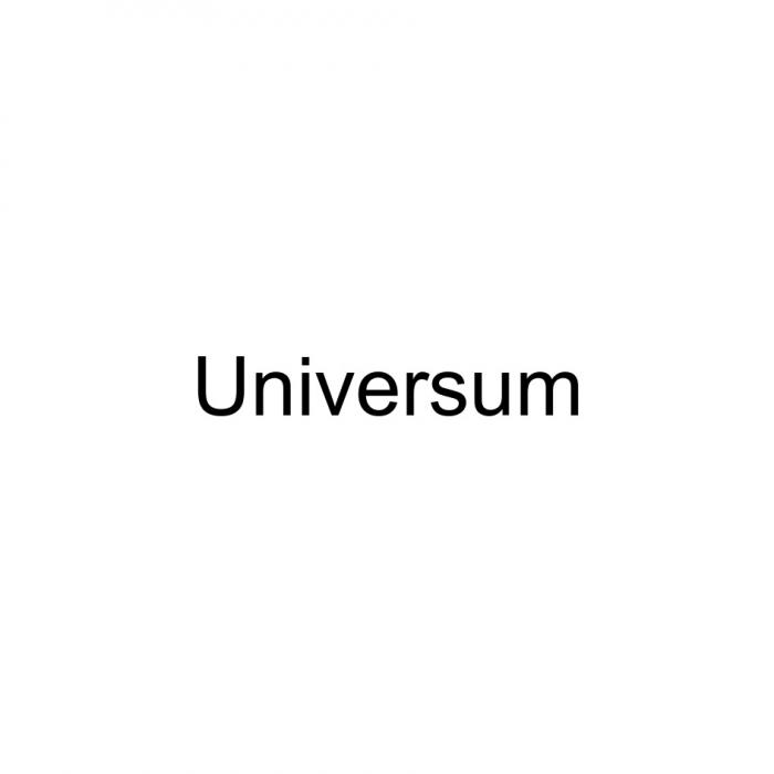 UNIVERSUMUNIVERSUM