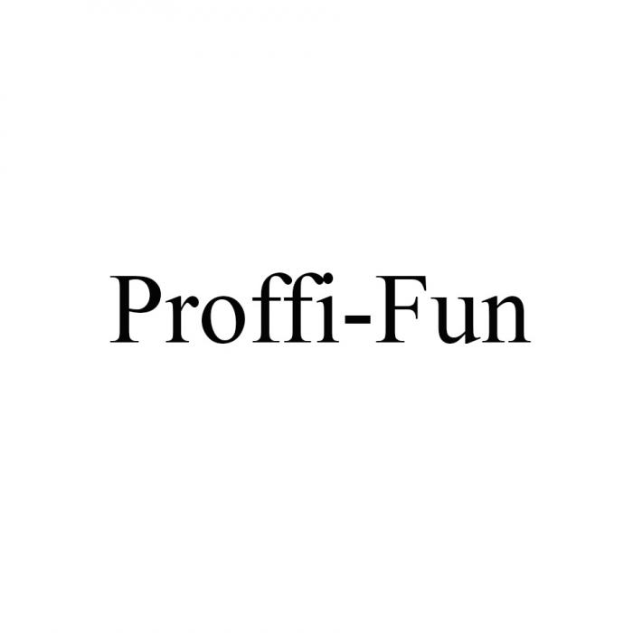 PROFFI-FUN PROFFIFUN PROFFIFUN PROFFI FUNFUN