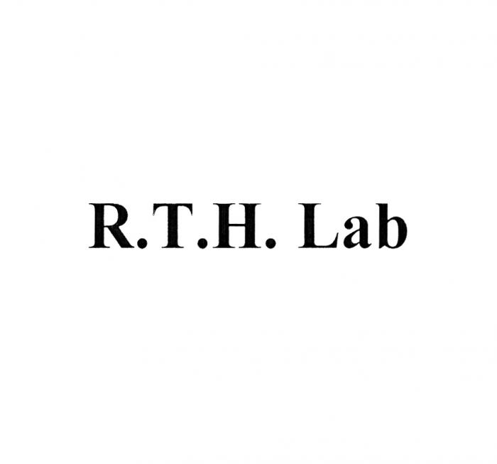 R.T.H. LAB RTHLAB RTHLAB RTHRTH
