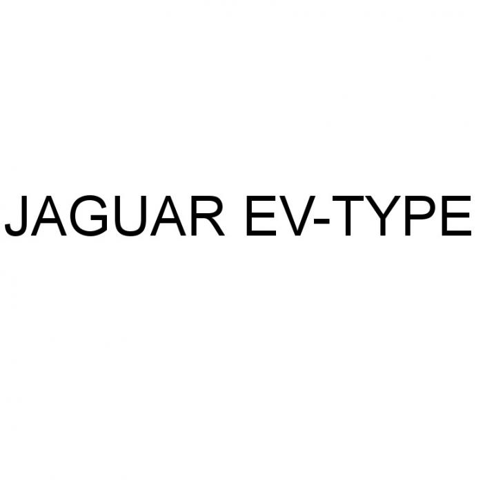 JAGUAR EV-TYPE EVTYPE EVTYPE EV EW TYPETYPE