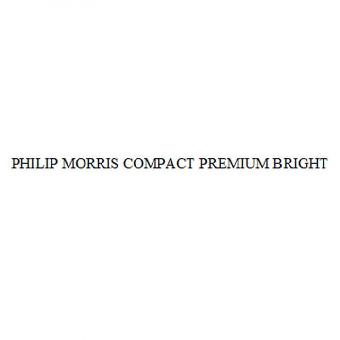 PHILIP MORRIS COMPACT PREMIUM BRIGHTBRIGHT