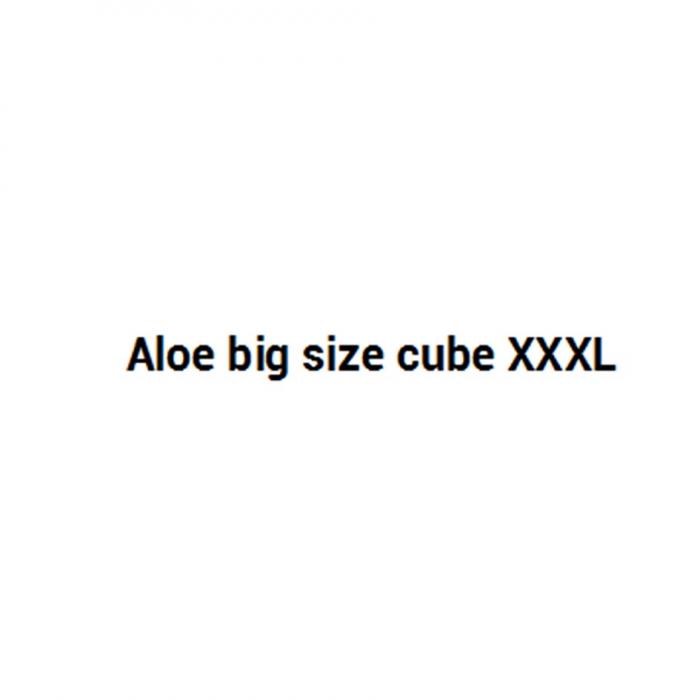 ALOE BIG SIZE CUBE XXXLXXXL