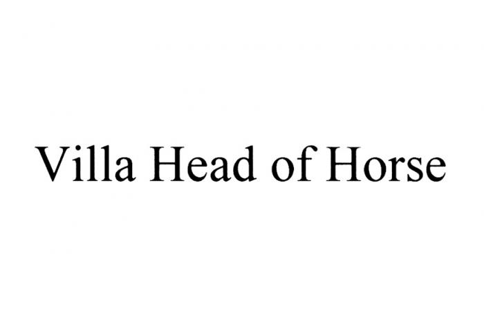 VILLA HEAD OF HORSEHORSE