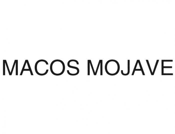 MACOS MOJAVEMOJAVE