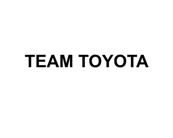 TEAM TOYOTATOYOTA