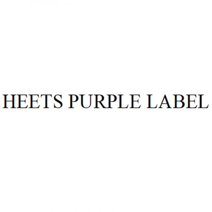 HEETS PURPLE LABELLABEL