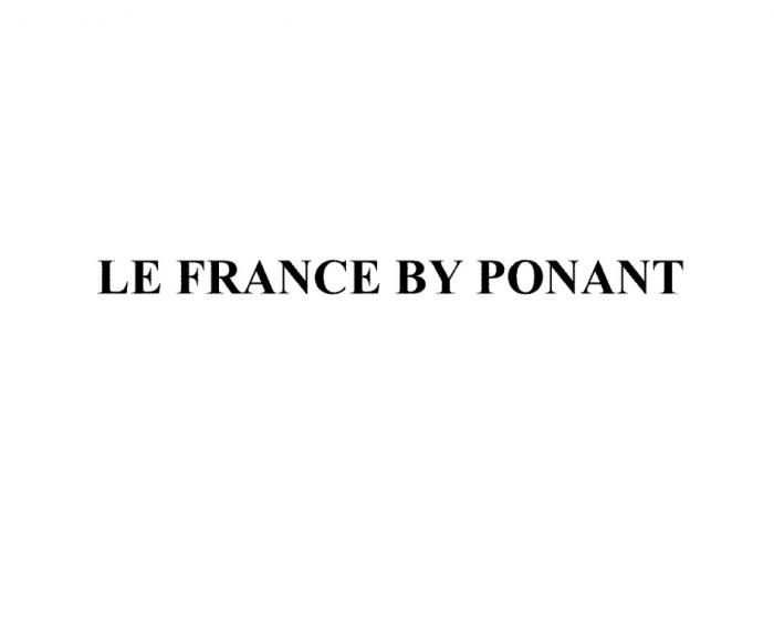 LE FRANCE BY PONANTPONANT