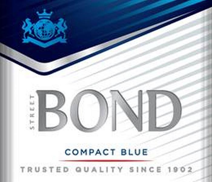 BOND STREET COMPACT BLUE TRUSTED QUALITY SINCE 19021902