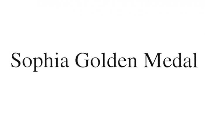 SOPHIA GOLDEN MEDALMEDAL