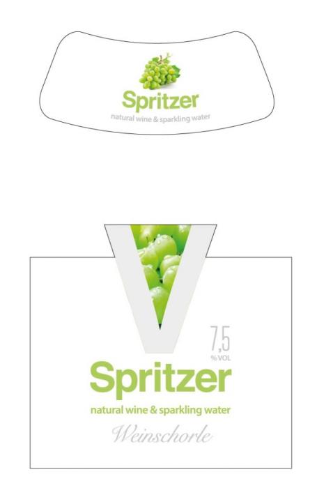 SPRITZER NATURAL WINE & SPARKLING WATER WEINSCHORLEWEINSCHORLE