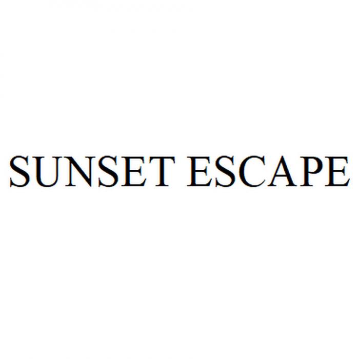 SUNSET ESCAPEESCAPE