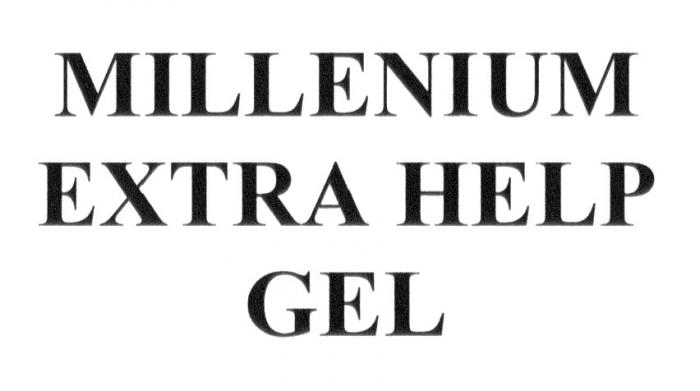 MILLENIUM EXTRA HELP GELGEL