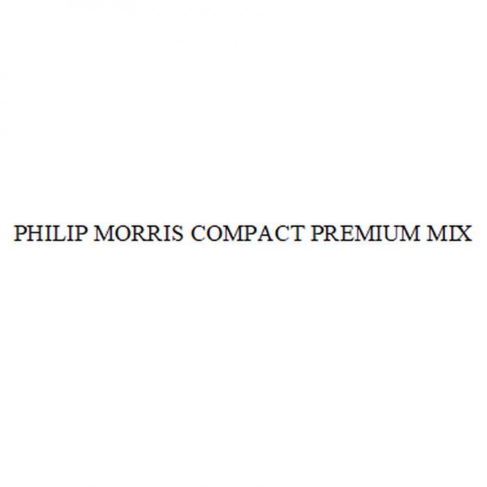 PHILIP MORRIS COMPACT PREMIUM MIXMIX