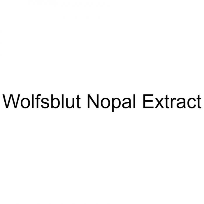 WOLFSBLUT NOPAL EXTRACTEXTRACT