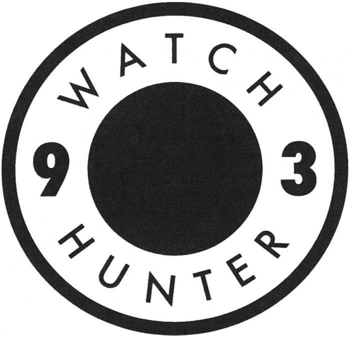 WATCH HUNTER N.Y.C. 9393