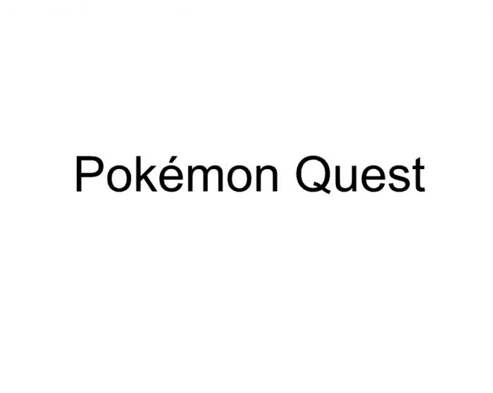 POKEMON QUESTQUEST