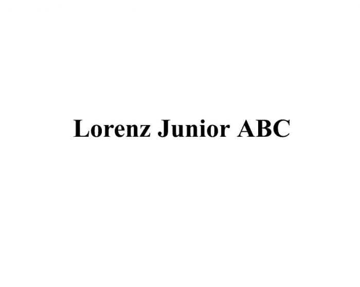 LORENZ JUNIOR ABCABC