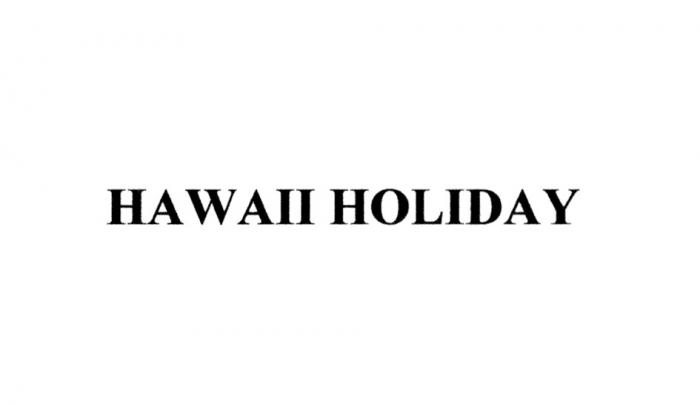 HAWAII HOLIDAYHOLIDAY