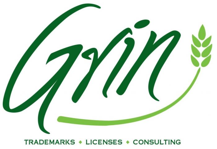 GRIN TRADEMARKS LICENSES CONSULTINGCONSULTING