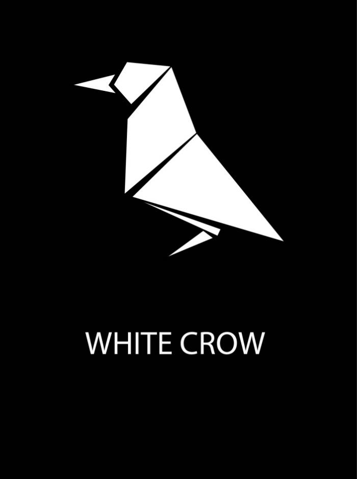 WHITE CROWCROW