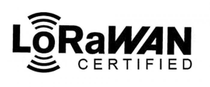 LORAWAN CERTIFIEDCERTIFIED