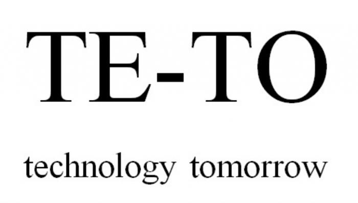 TE-TO TECHNOLOGY TOMORROWTOMORROW