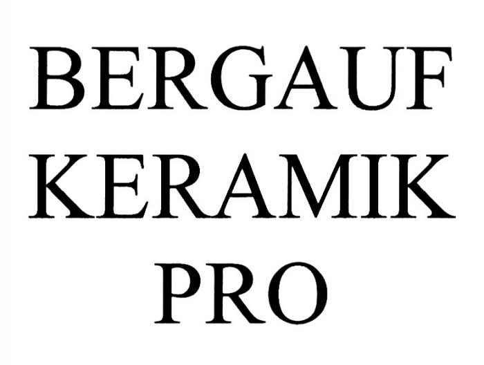 BERGAUF KERAMIK PROPRO