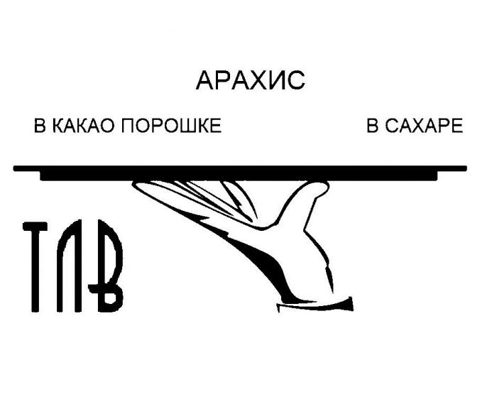 ТЛВ АРАХИС В КАКАО ПОРОШКЕ В САХАРЕСАХАРЕ